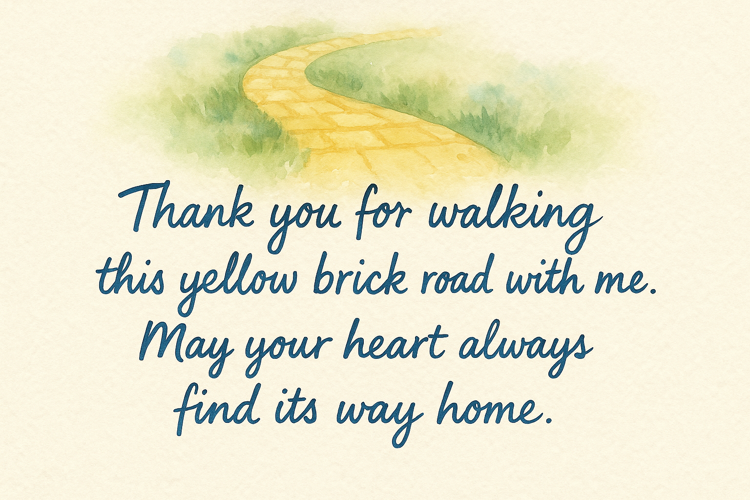 Yellow Brick Blessing