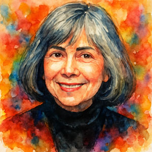 Anne Rice, New Orleans author, classic portrait
