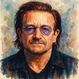 Bono of U2
