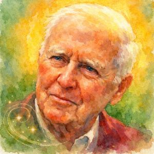 Norman Borlaug portrait