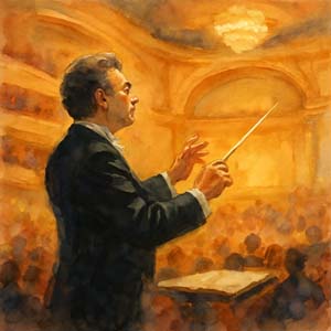 Conductor at Carnegie Hall