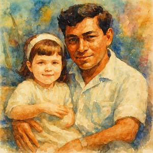 Easter with Daddy