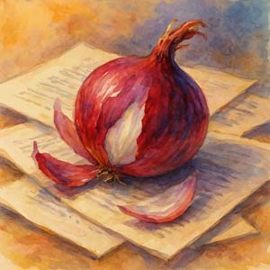 Peeling an onion metaphor