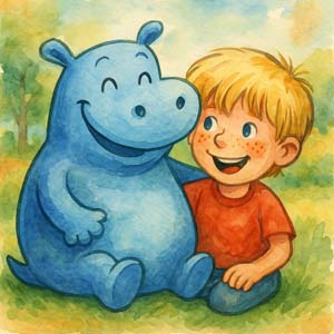 Dav Pilkey's Dog Man with Nathan and joy