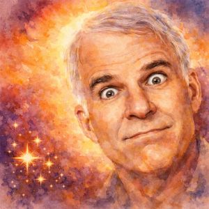 Steve Martin, comedian, actor, writer, and banjo player