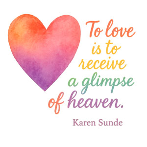 Watercolor heart