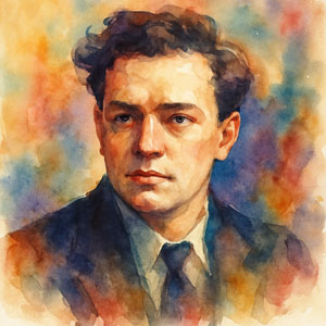 Thomas Wolfe, evocative portrait; the writer of wide vision and deep feeling
