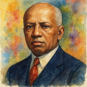 Carter G. Woodson portrait
